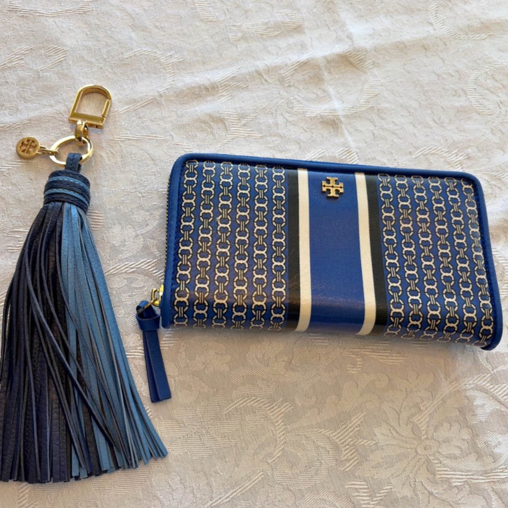 Tory Burch Wallet and Tassel